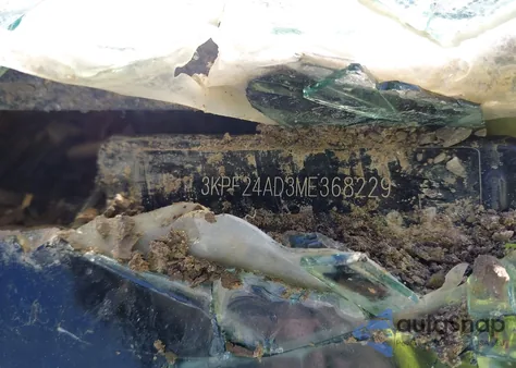 2021 Kia Forte Fe из США, поврежденный, VIN 3KPF24AD3ME368229